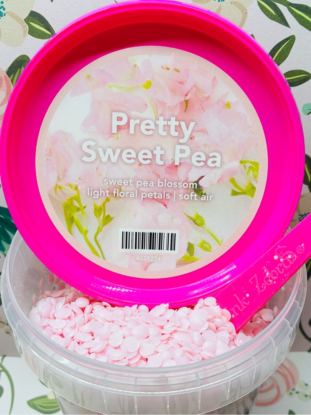 Pink Zebra Sprinkles Wax Melts ✨Pretty Sweet Pea✨